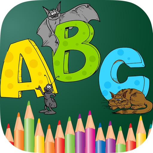 ABC动物彩图绘画游戏为幼儿和学龄前的孩子1.0