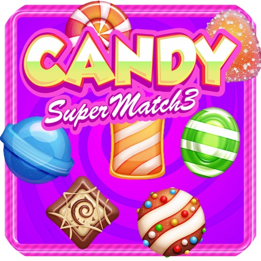 糖果超级赛 3 - 一个有趣和令人上瘾的益智游戏1.0