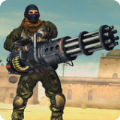 沙漠反恐射击作战Desert Gunner Battlefield Machine Gun Game