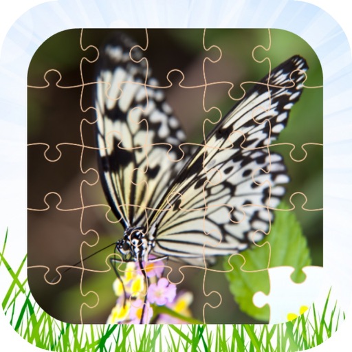 Butterfly Jigsaw Puzzle Kid Game 免费儿童游戏 男孩和女孩1.2