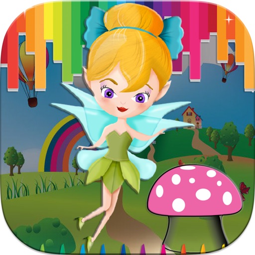 女孩图画书小妖精 - 游戏为孩子1.0.0