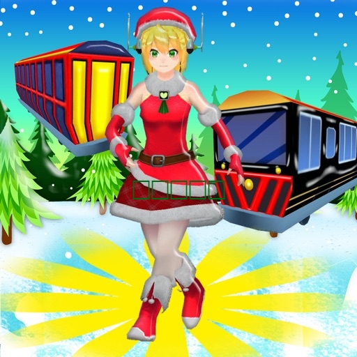 圣诞节圣诞老人地铁 - 冻火车冲浪者1.0