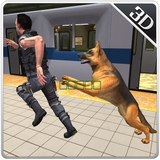 警方地铁安全狗 - 城市犯罪的追逐SIM卡1.0