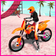超级3D沙滩自行车赛（Super 3D Beach Bike Racing）