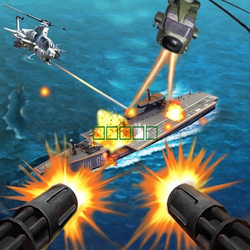 红警之直升机空战3D-空中炮艇王牌中队海战射击游戏1.0