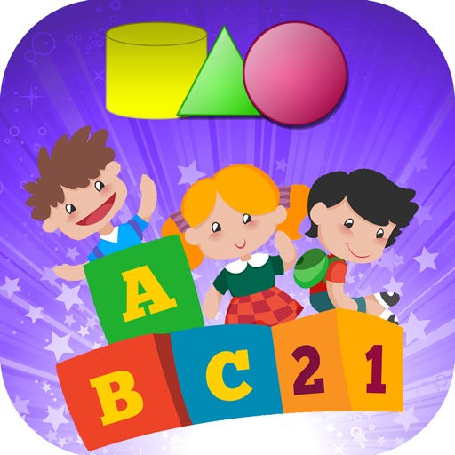 學前教育 字母abc : 几何 形状和颜色 排序2.0.0
