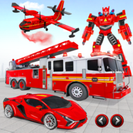 消防车机器人汽车(Fire Truck Robot Car Game)