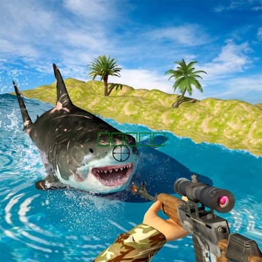 潜水深鲨鱼鱼狩猎射击2.0