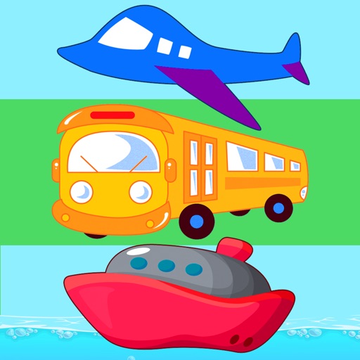 拼圖 汽車， 飛機 ， 船 - 匹配 車輛 遊戲1.0