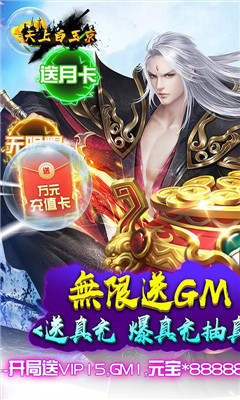 天上白玉京无限送GM卡版