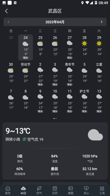 知己天气