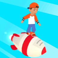 火箭冲浪者3D游戏